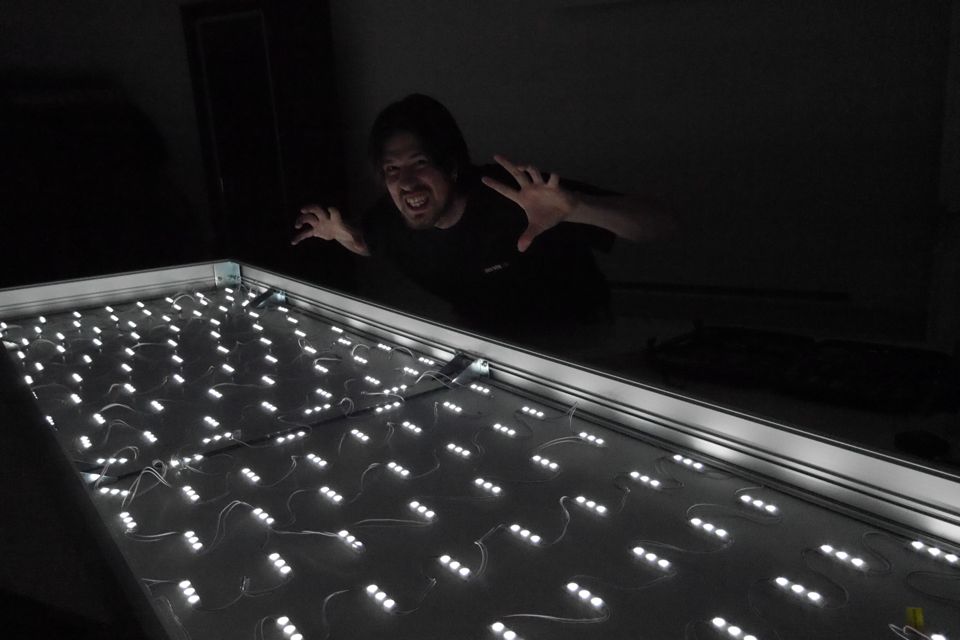 svetelný box LED