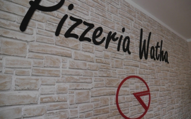 Pizzeria Watha - 3D logo