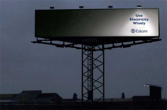 billboard na setrenie energie