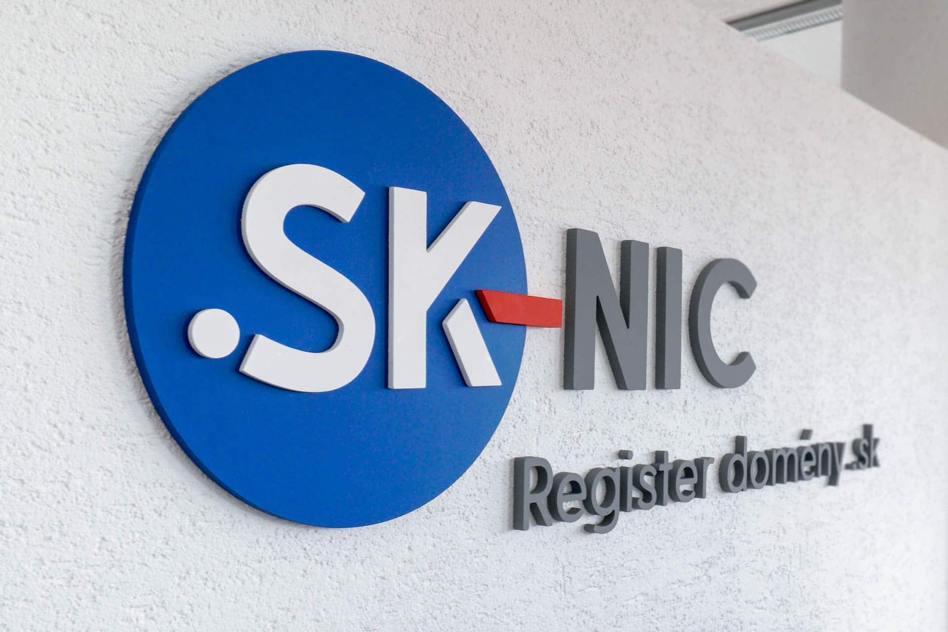 3D logá a písmená - SK-NIC, a.s.